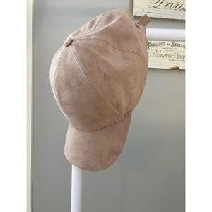 WILFRED FREE Suede Baseball Cap